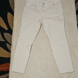 Stylish Cream Jeans